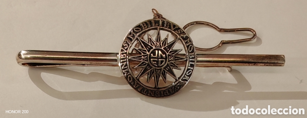 Coleccionismo: Pisacorbatas Pinzas de Corbata de plata - UNED Universidad a Distancia