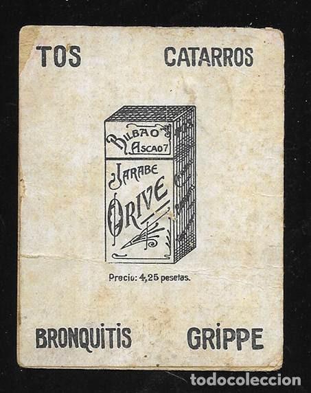 Coleccionismo: Publicidad. Prueba original Jarabe Orive