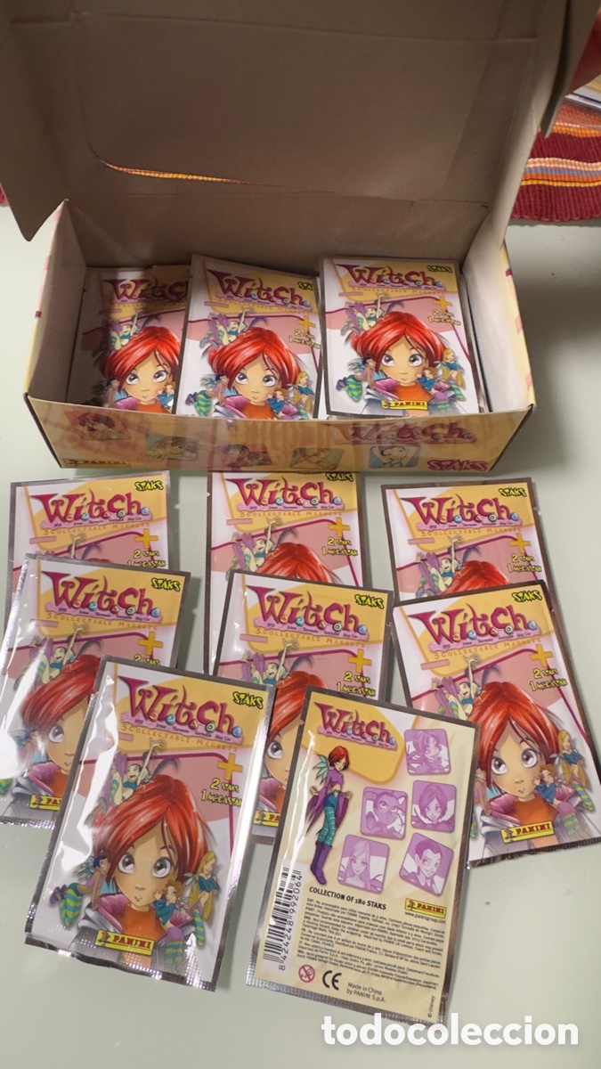 Coleccionismo: Lote de 25 sobres Witch Stack sin abrir - Foto 2