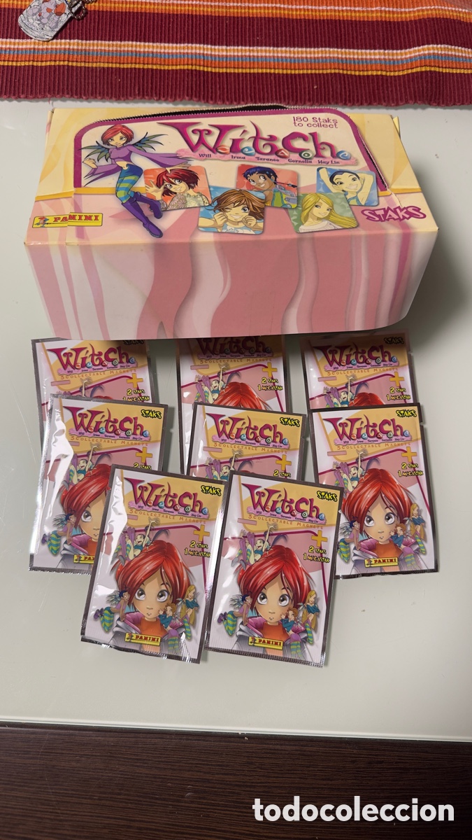 Coleccionismo: Lote de 25 sobres Witch Stack sin abrir - Foto 3