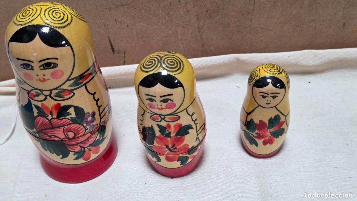 Coleccionismo: mu&ntilde;ecas rusas de mayor a menor - Foto 5