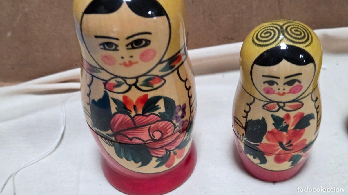 Coleccionismo: mu&ntilde;ecas rusas de mayor a menor - Foto 6