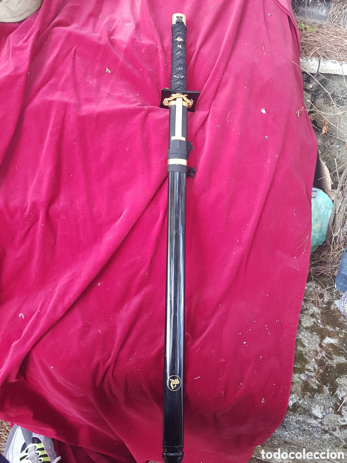 Coleccionismo: ESPECTACULAR KATANA DE ACERO 4.40 ARTESAN&Iacute;A TOLEDANA CASA GRADIUS