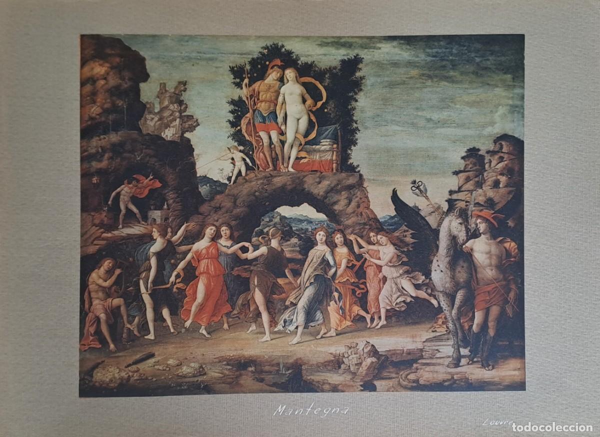 Coleccionismo: REPRODUCCION DE LAMINA ARTISTICA SOBRE CARTULINA MANTEGNA LOUVRE. LAMINARTE-101