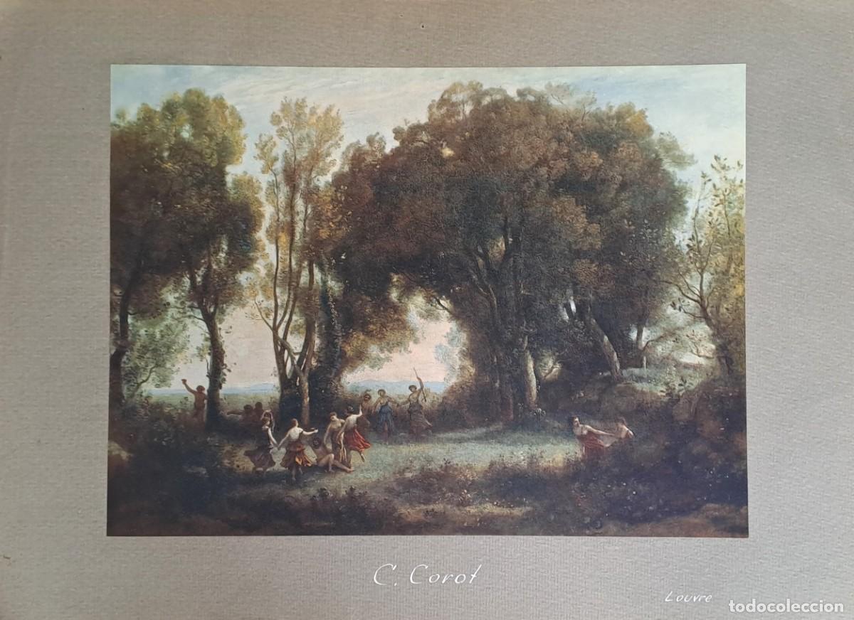 Coleccionismo: REPRODUCCION DE LAMINA ARTISTICA SOBRE CARTULINA C. COROT LOUVRE. LAMINARTE-104