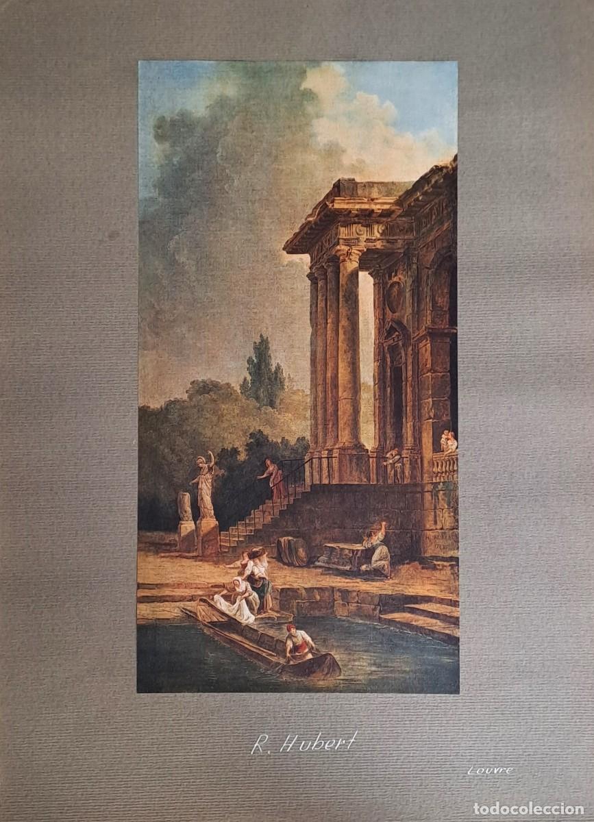 Coleccionismo: REPRODUCCION DE LAMINA ARTISTICA SOBRE CARTULINA R. HUBERT. LAMINARTE-110