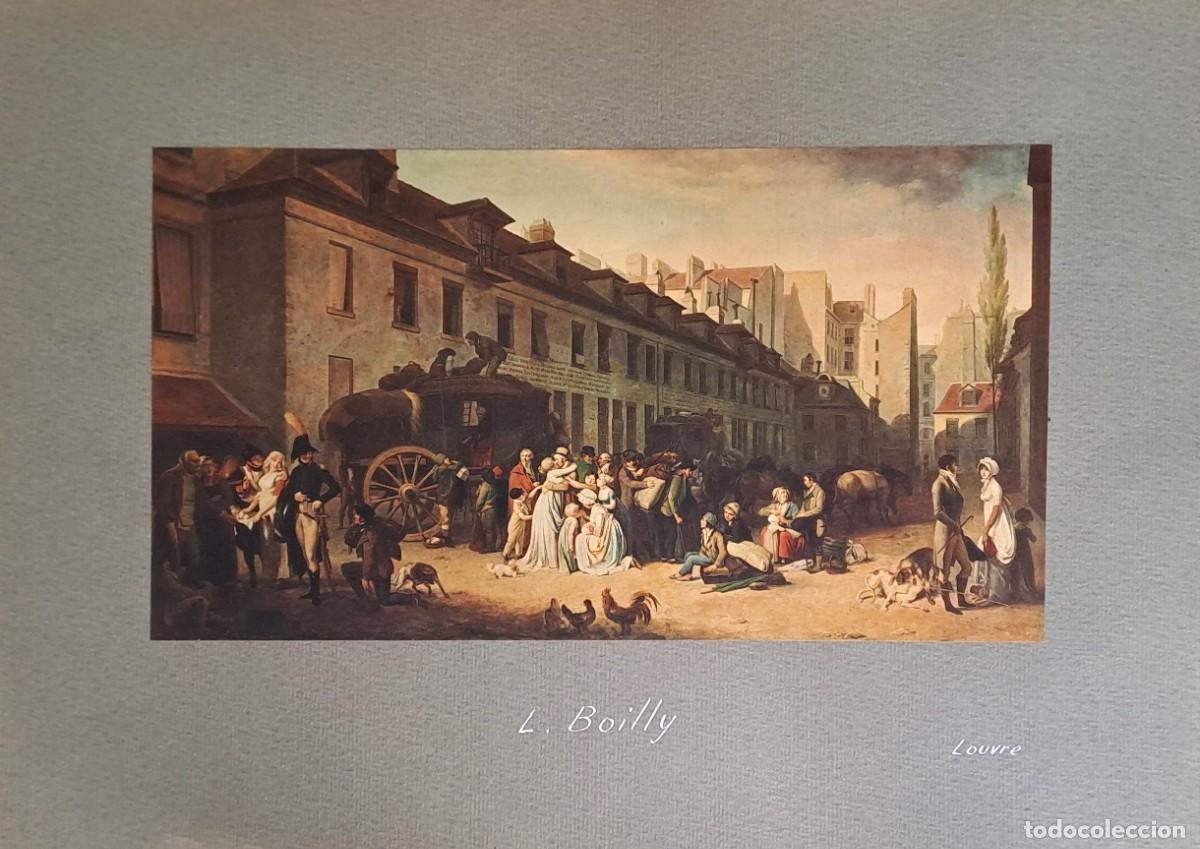 Coleccionismo: REPRODUCCION DE LAMINA ARTISTICA SOBRE CARTULINA L. BOILLY. LAMINARTE-112