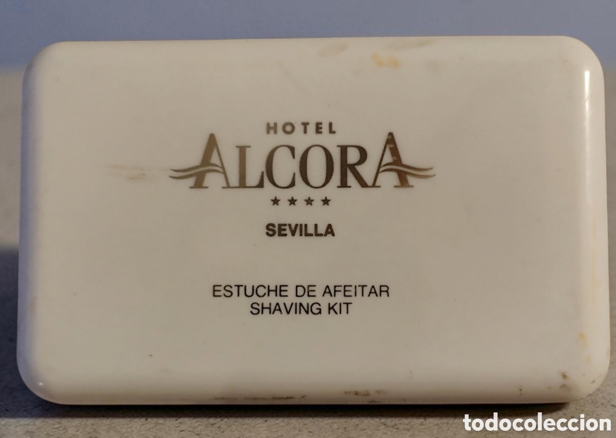 Coleccionismo: :::: R16 - ESTUCHE DE AFEITAR DEL HOTEL ALCORA DE SEVILLA