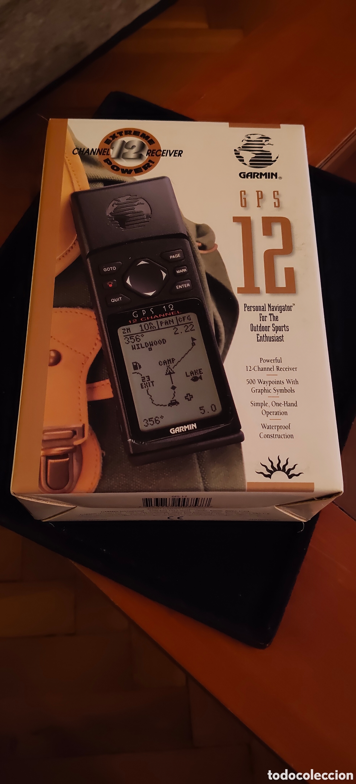 Coleccionismo: GPS Garmin 12 sin cargador
