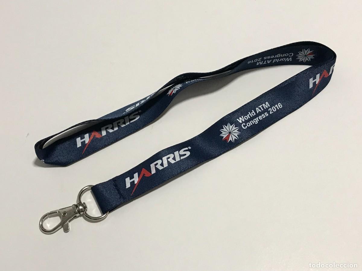 Coleccionismo: LANYARD CINTA COLGANTE, FERIA IFEMA HARRIS WORLD ATM CONGRESS 2016 (3)