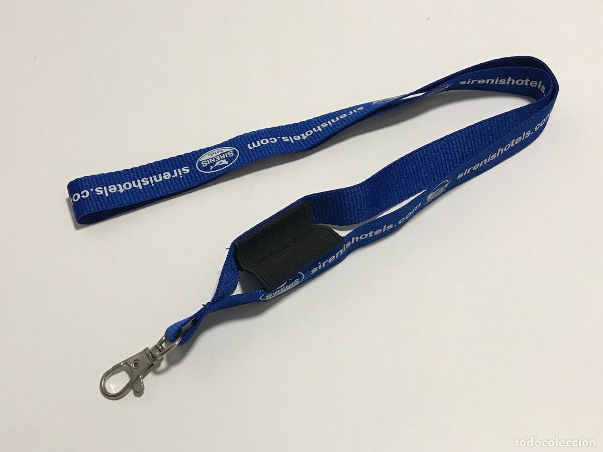 Coleccionismo: LANYARD CINTA COLGANTE, HOTEL SIRENIS