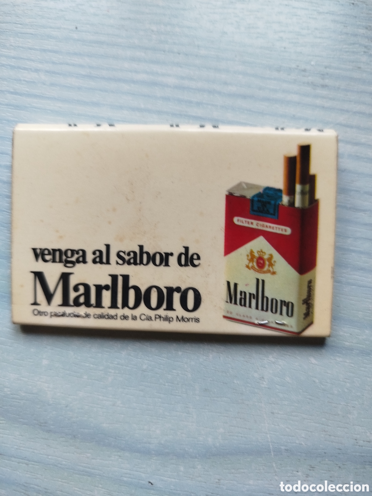 Coleccionismo: Cerillas tabaco marlboro publicidad