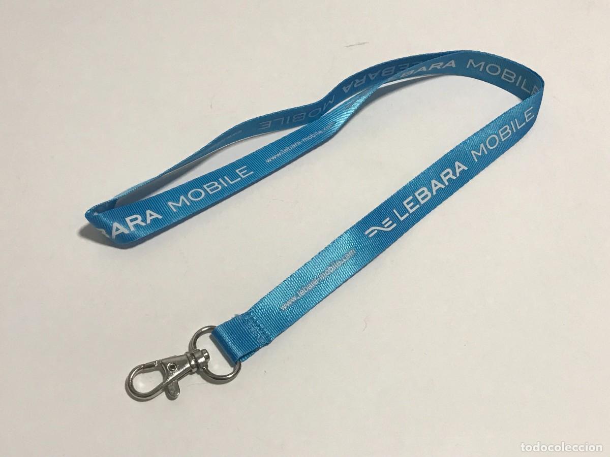 Coleccionismo: LANYARD CINTA COLGANTE, OPERADOR TELEFONIA LEBARA