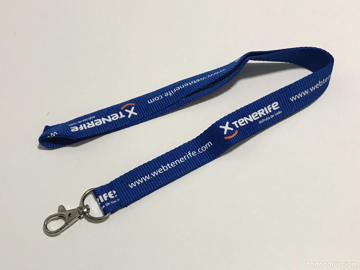 Coleccionismo: LANYARD CINTA COLGANTE, TURISMO TENERIFE (2)