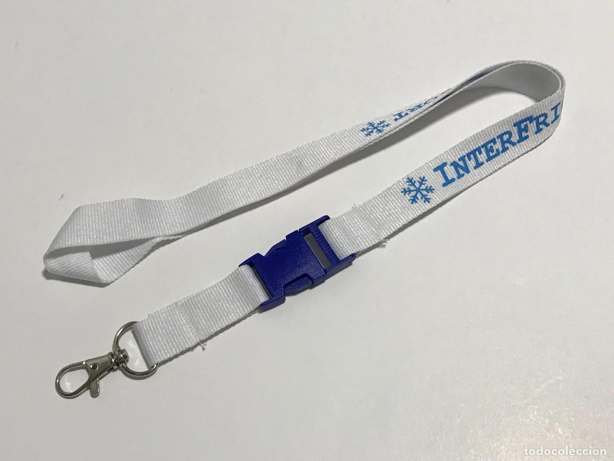 Coleccionismo: LANYARD CINTA COLGANTE, TRANSPORTE FRIGORIFICO INTERFRIGO