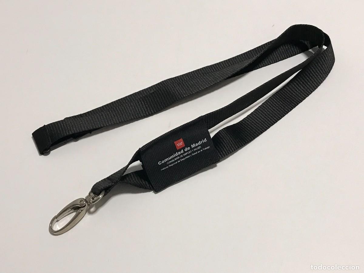 Coleccionismo: LANYARD CINTA COLGANTE, COMUNIDAD DE MADRID