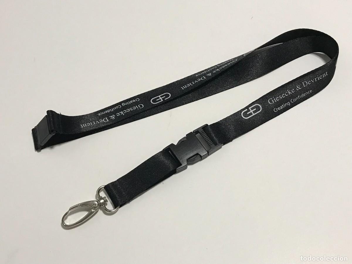 Coleccionismo: LANYARD CINTA COLGANTE, TECNOLOGIA G+D MOBILE SECURITY