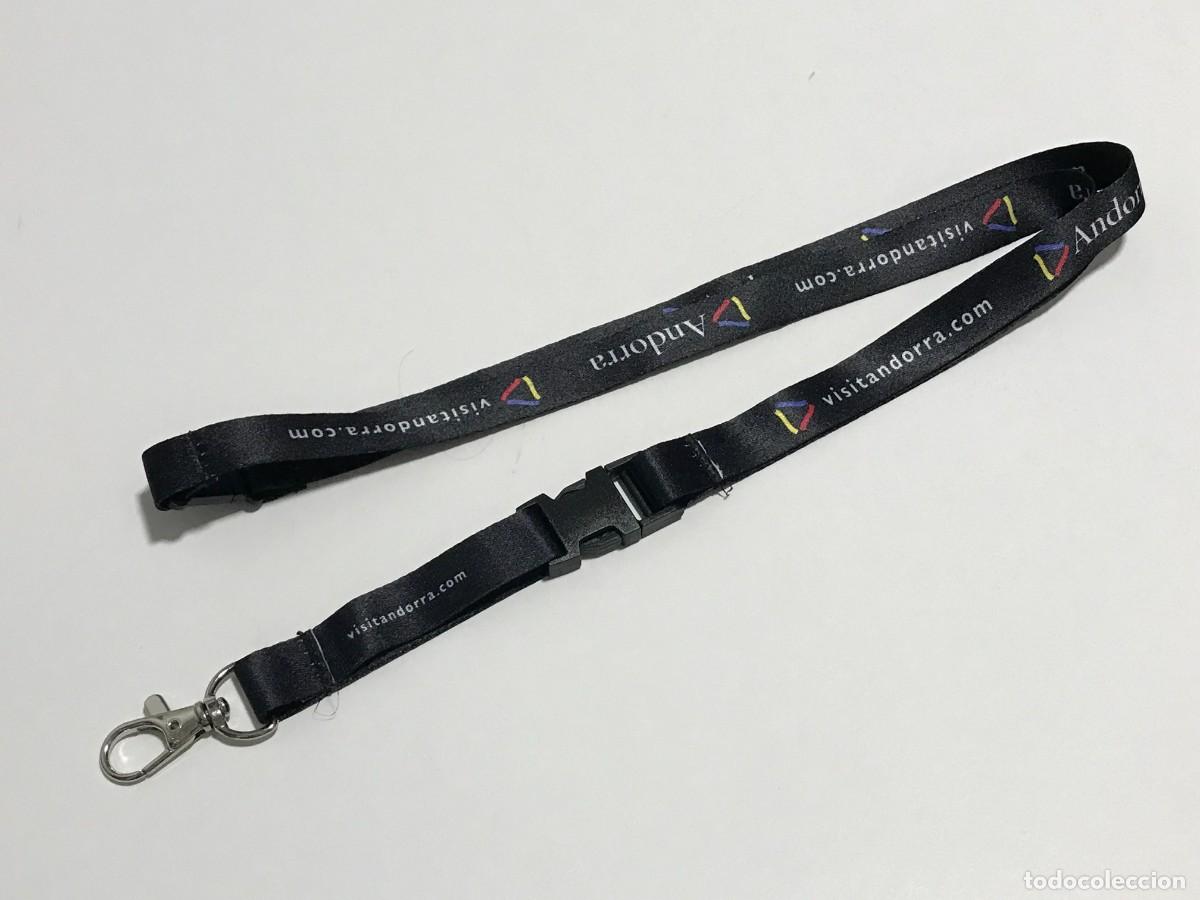 Coleccionismo: LANYARD CINTA COLGANTE, TURISMO ANDORRA (3)