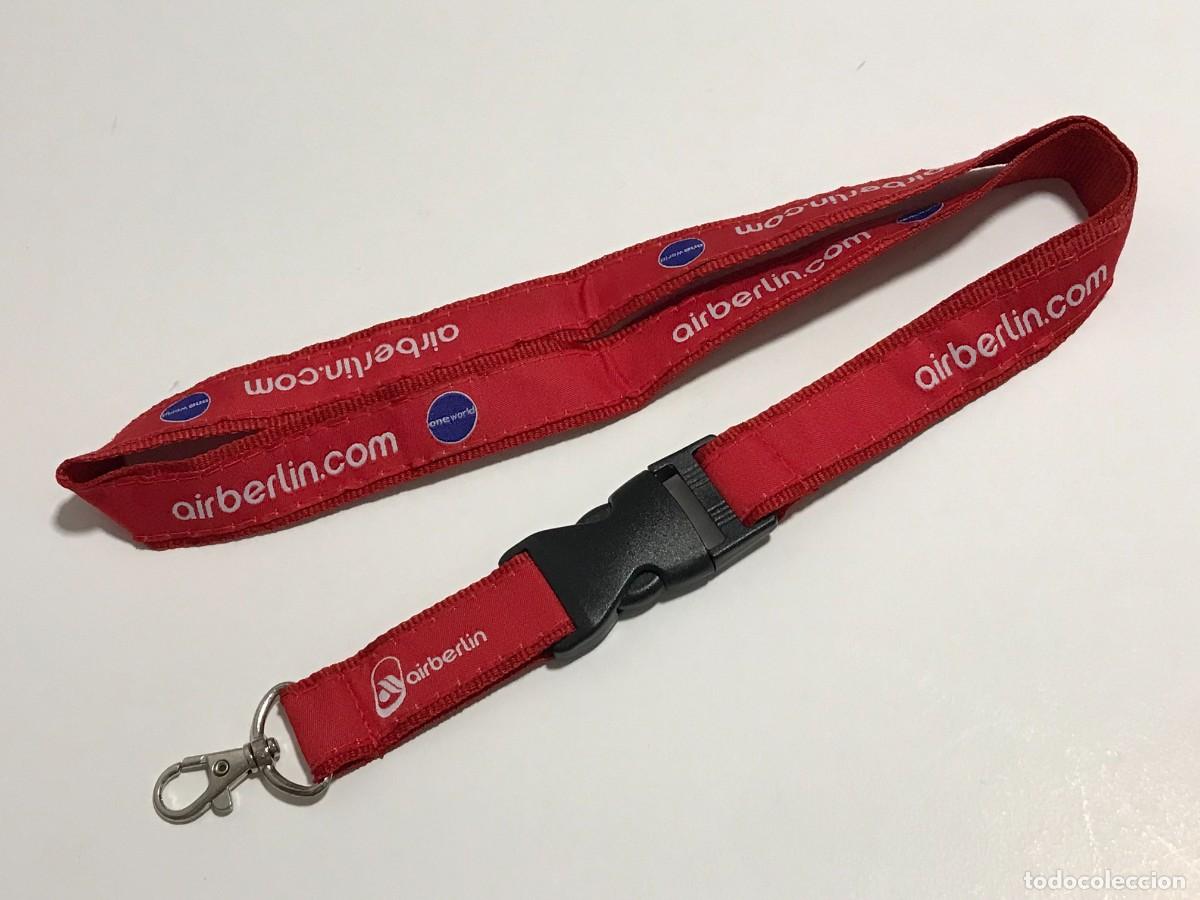 Coleccionismo: LANYARD CINTA COLGANTE, AEROLINEAS AIRBERLIN AIR-BERLIN