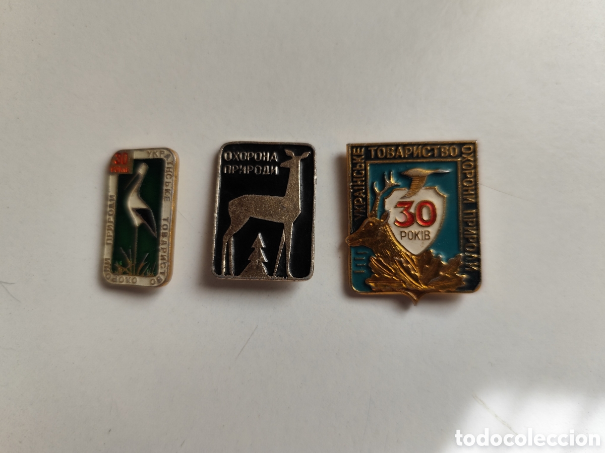 Coleccionismo: Insignias Union Sovietica. Proteccion de la Naturaleza. URSS