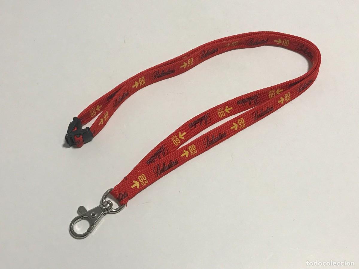Coleccionismo: LANYARD CINTA COLGANTE, LICORES BALLANTINES