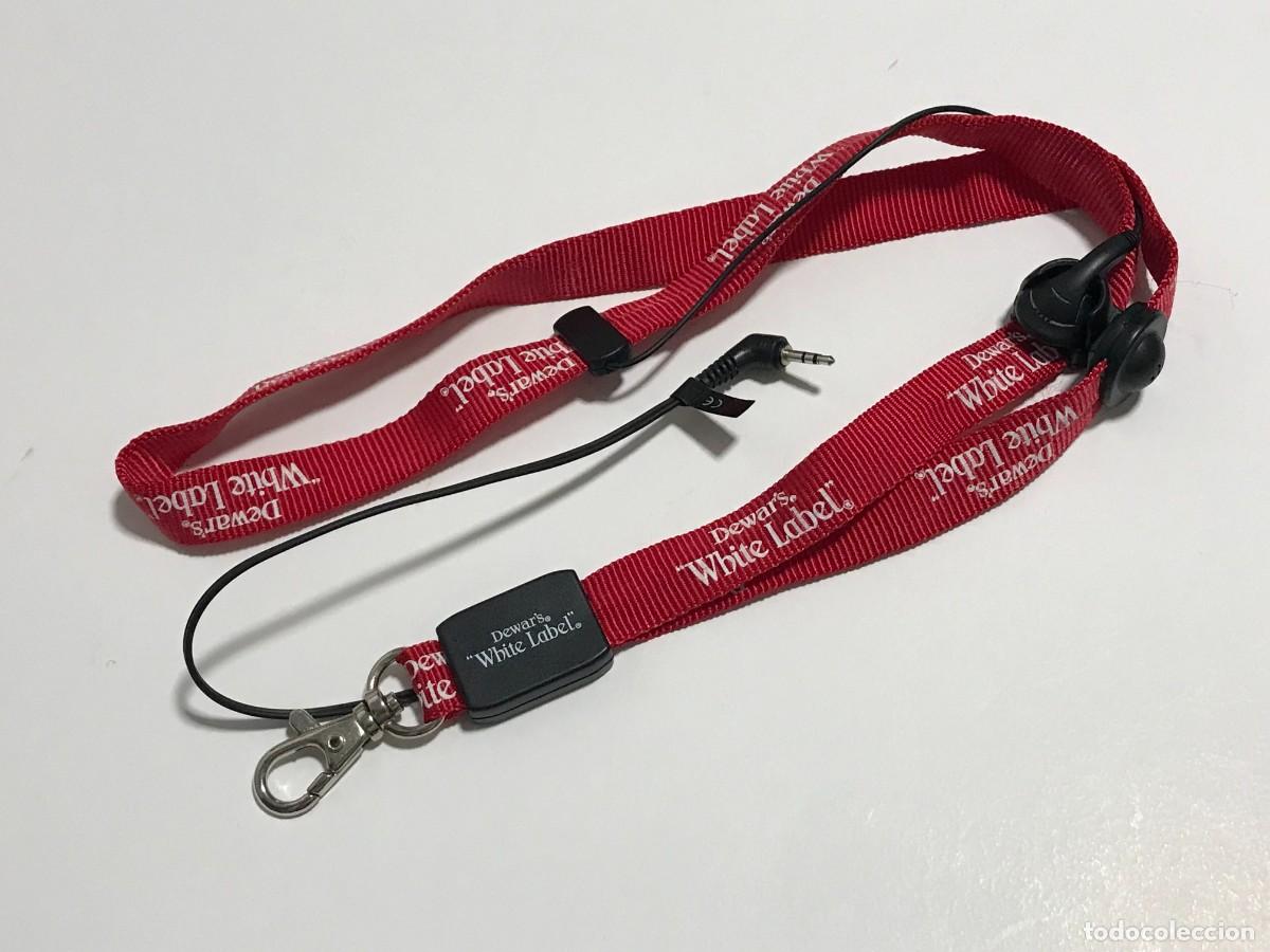 Collecting: LANYARD CINTA COLGANTE, LICORES DEWARS WHITE LABEL