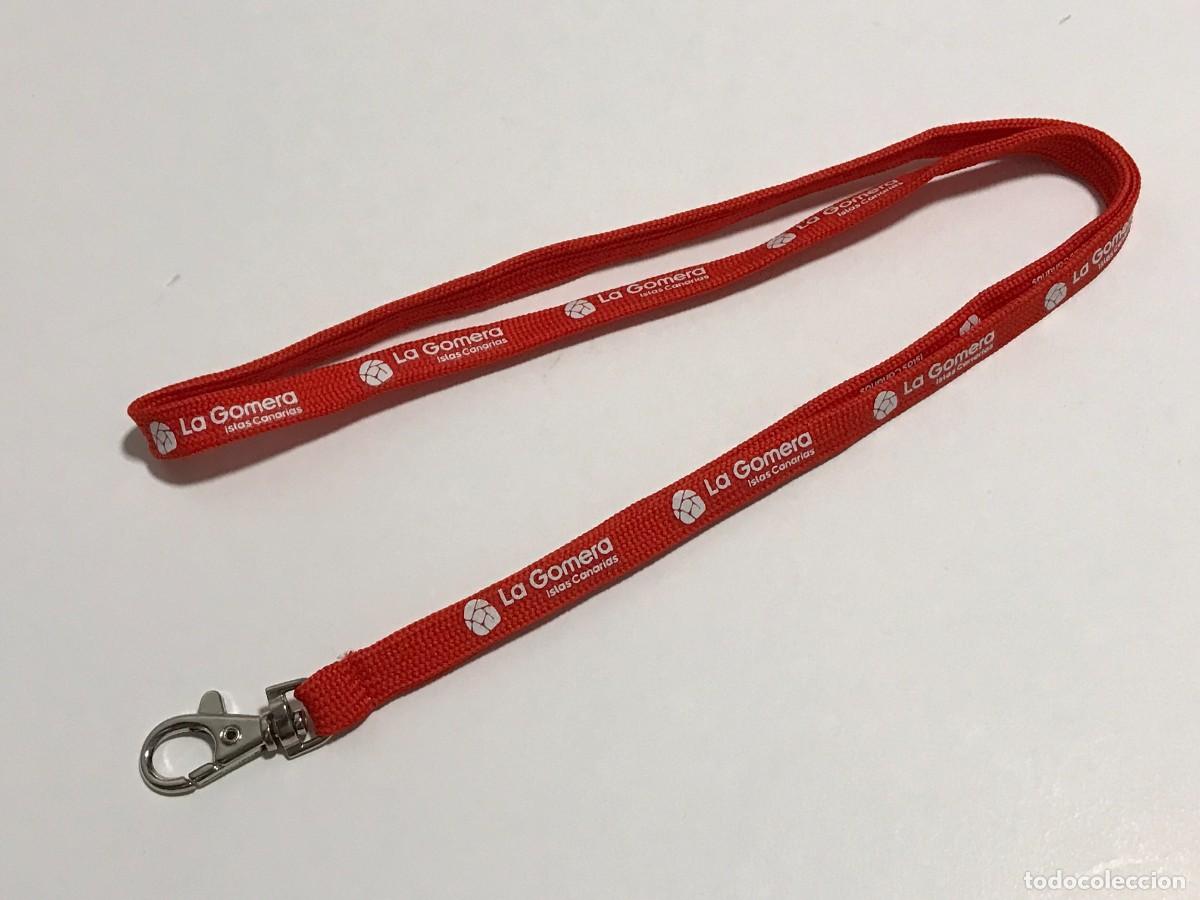 Coleccionismo: LANYARD CINTA COLGANTE, TURISMO ISLAS CANARIAS LA GOMERA (1)