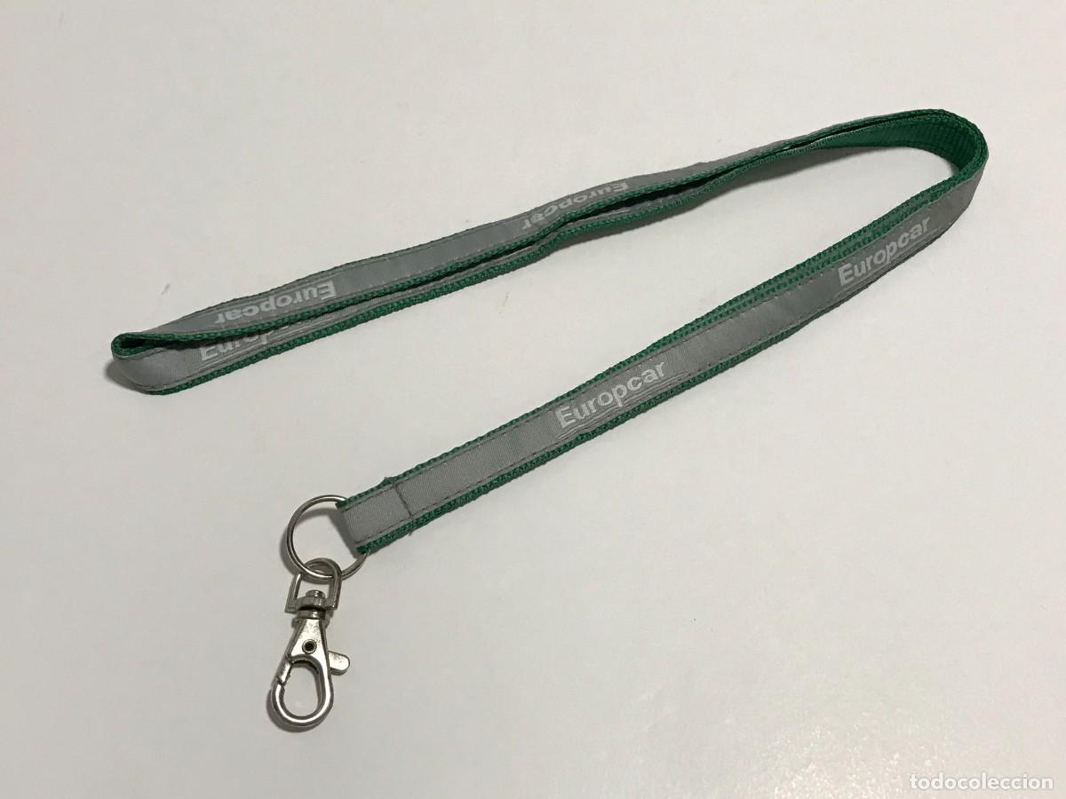 Coleccionismo: LANYARD CINTA COLGANTE, ALQUILER DE COCHES EUROPCAR (2)