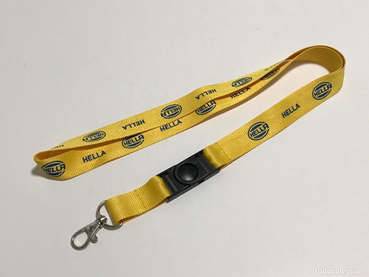 Coleccionismo: LANYARD CINTA COLGANTE, TECNOLOGIA EN ILUMINACION HELLA (2)