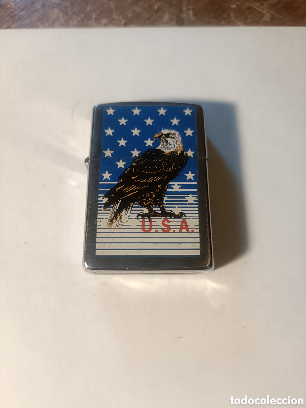 Coleccionismo: Zippo decoraci&oacute;n &aacute;guila