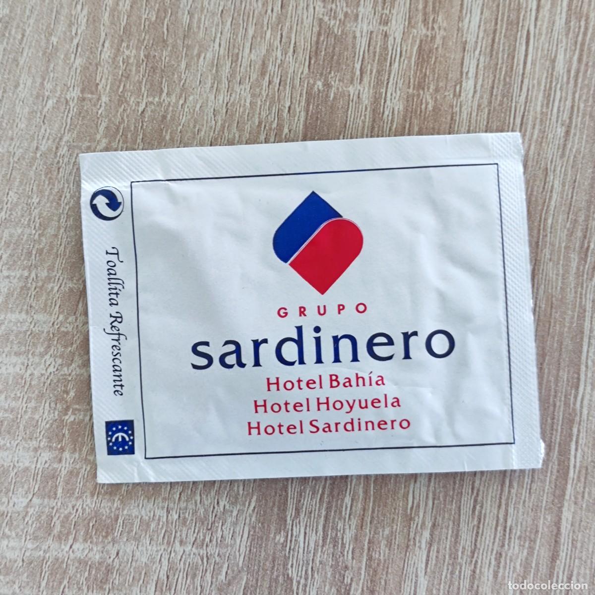 Colecionismo: TOALLITA REFRESCANTE SIN USAR - HOTELES SANTANDER