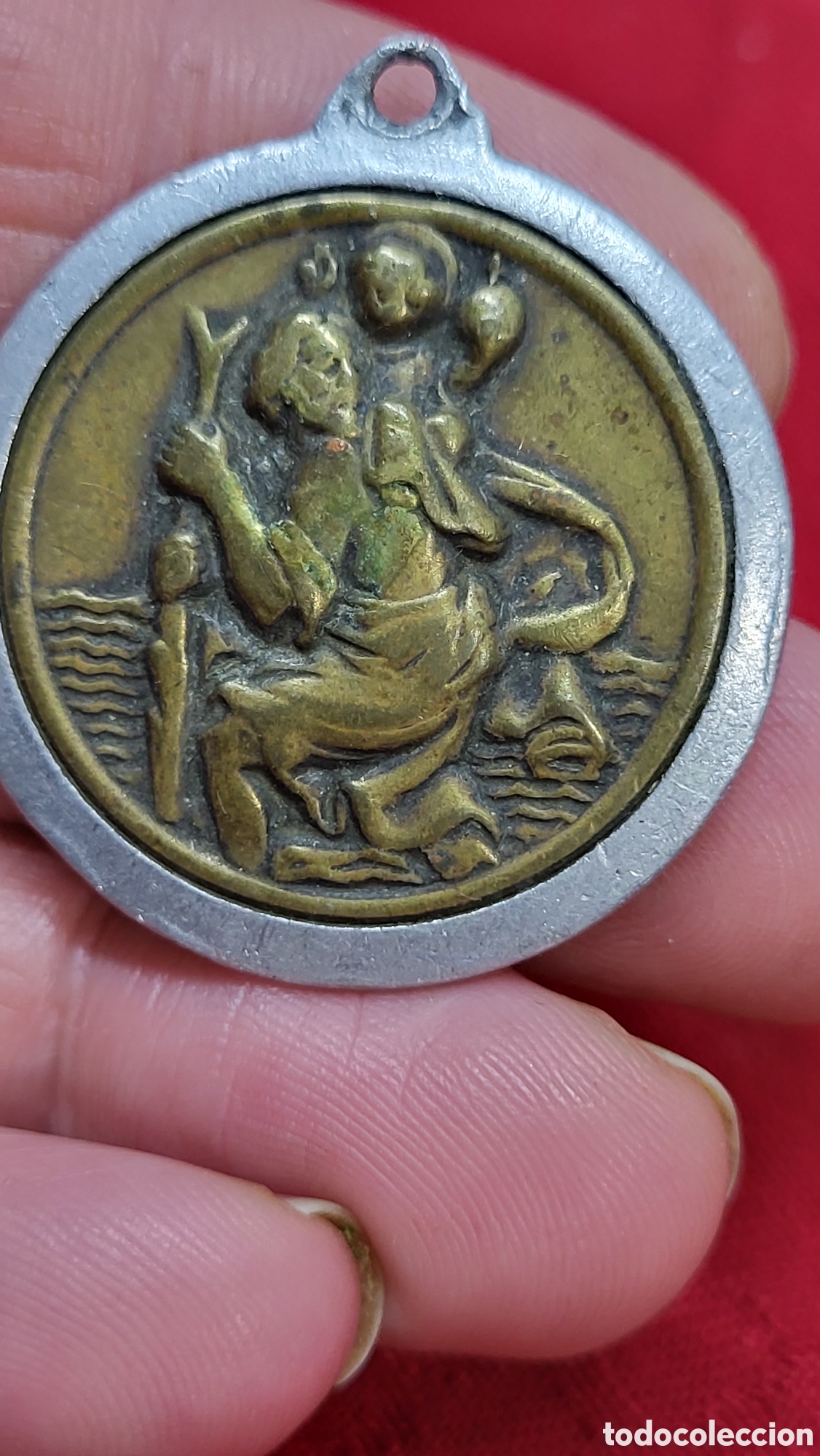 Collecting: Antigua medalla Religiosa