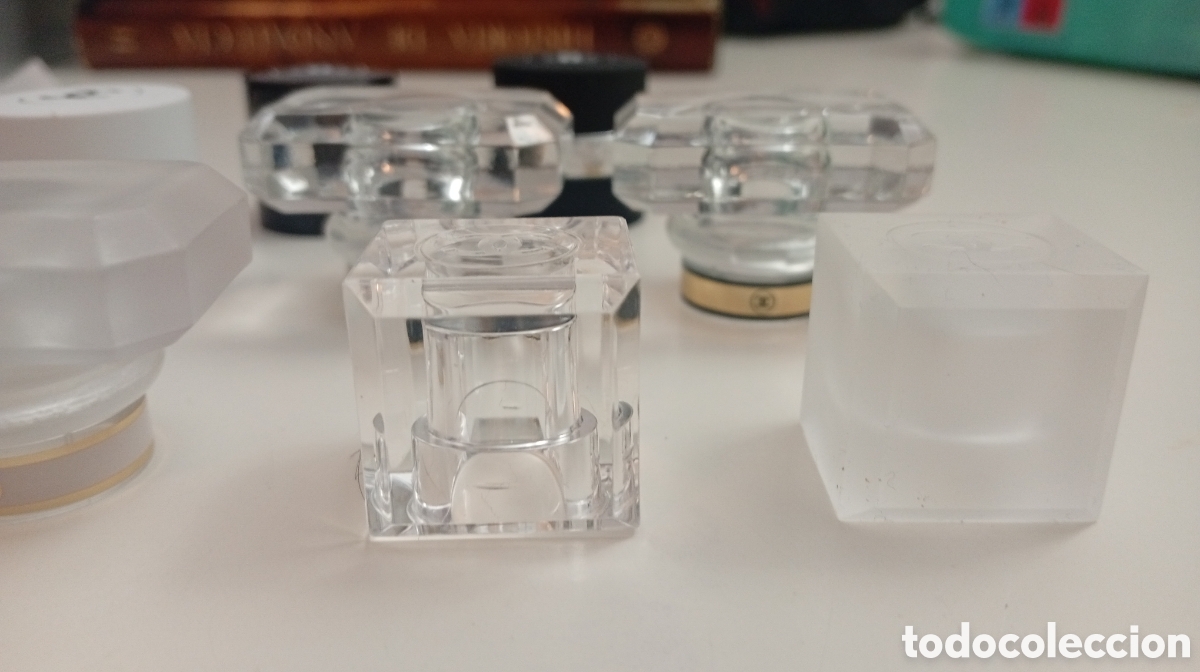 Coleccionismo: Colecci&oacute;n tapones perfume chanel - Foto 1