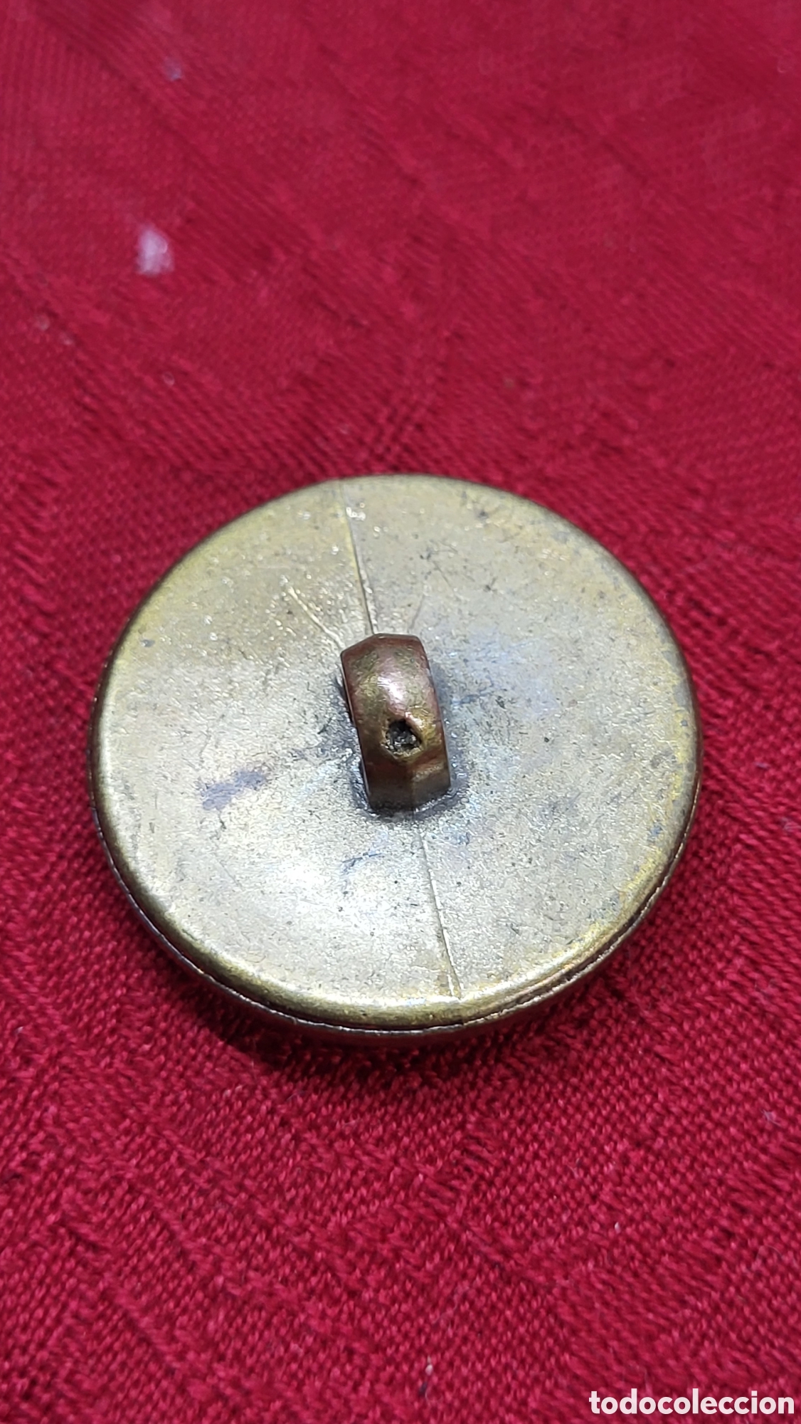 Coleccionismo: Boton antiguo militar - Foto 2