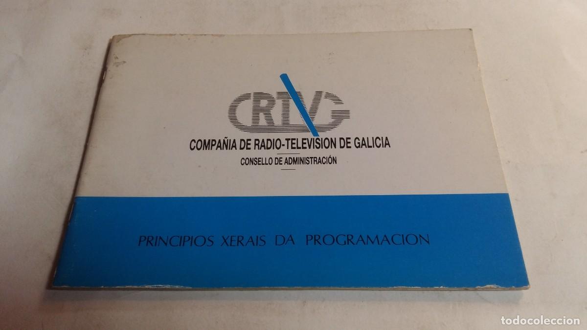 Coleccionismo: Principios Xerais da Programaci&oacute;n, Compa&ntilde;&iacute;a de Radio-Televisi&oacute;n de Galicia, 1986