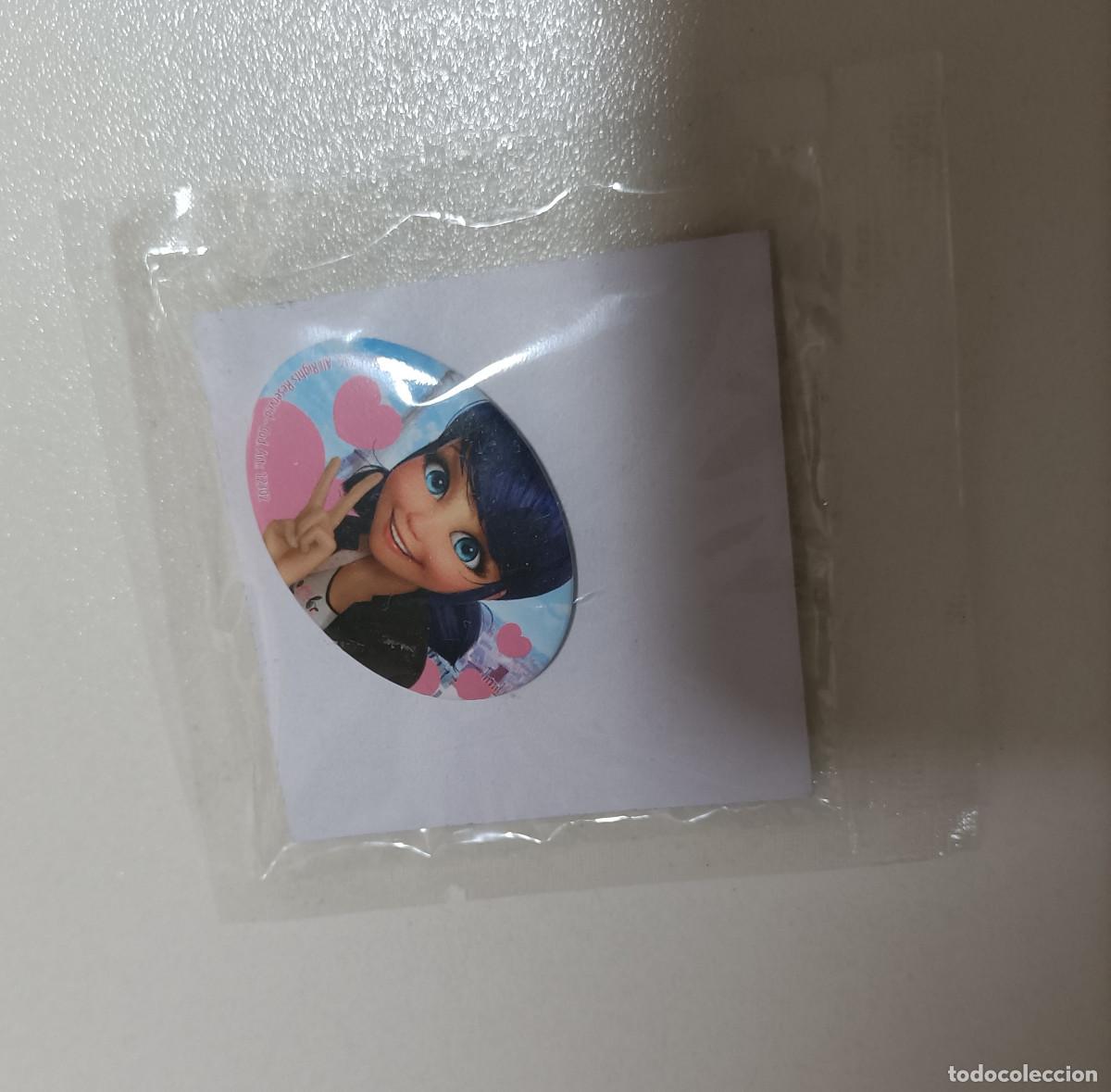 Coleccionismo: salati preziosi lady bug miraculous precintado pin promocional publicitario