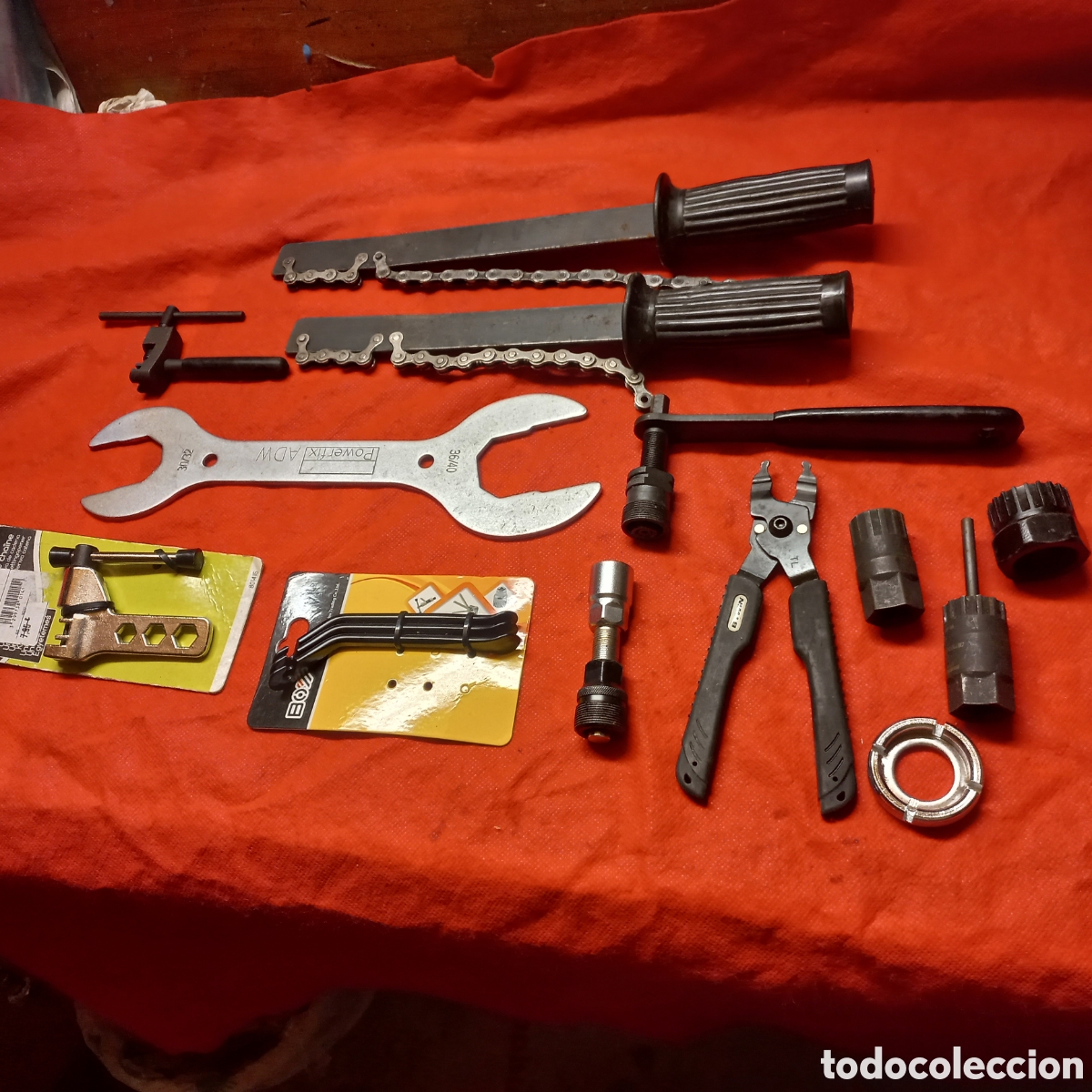 Coleccionismo: Lote herramientas bicicleta - Foto 1