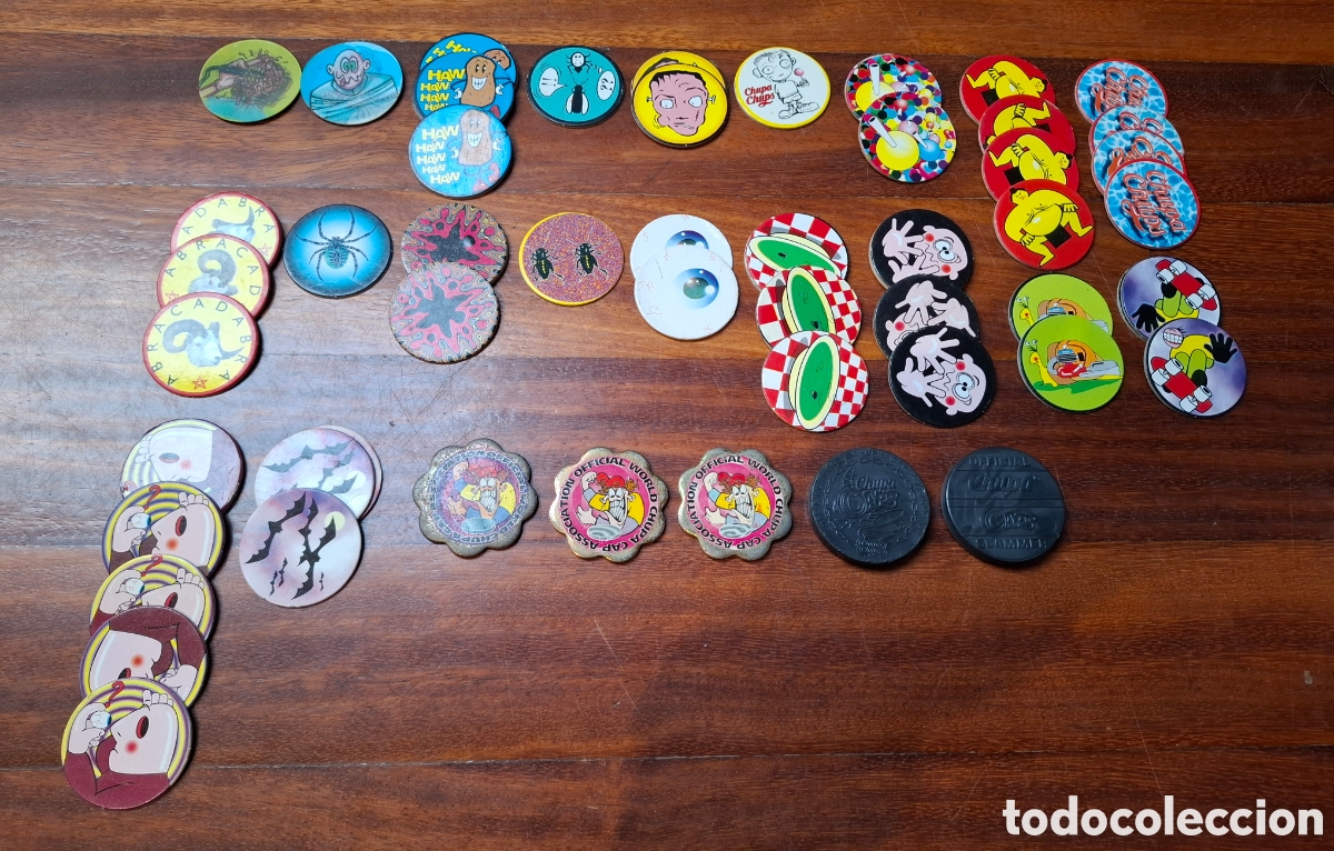 Colecionismo: Tazos CHUPA CAPS | A&ntilde;o 1996