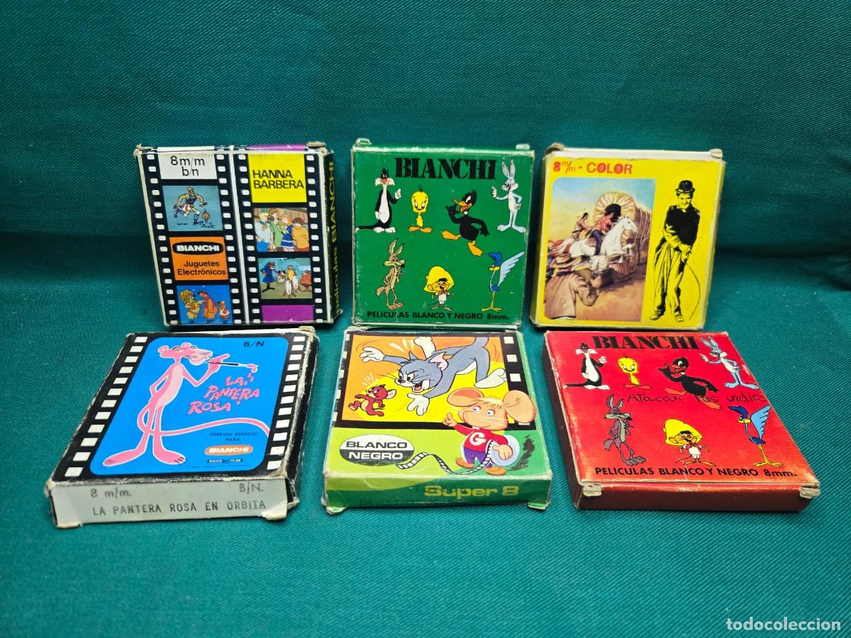 Coleccionismo: LOTE DE PELICULAS BIANCHI , 8 MM - Foto 1