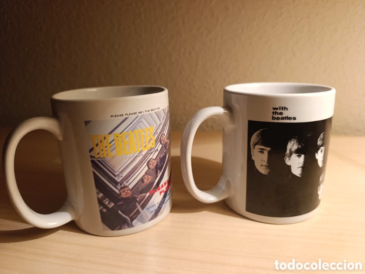 Coleccionismo: LOTE DE 2 TAZAS THE BEATLES
