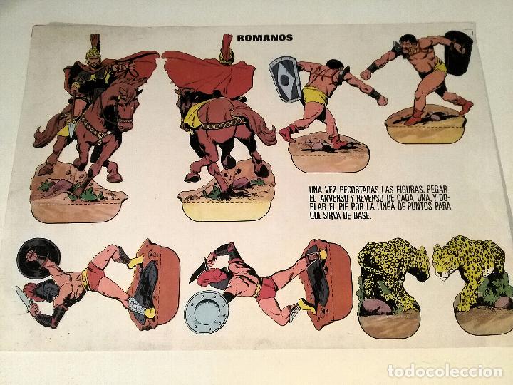 Coleccionismo recortables: ROMANOS - Foto 1