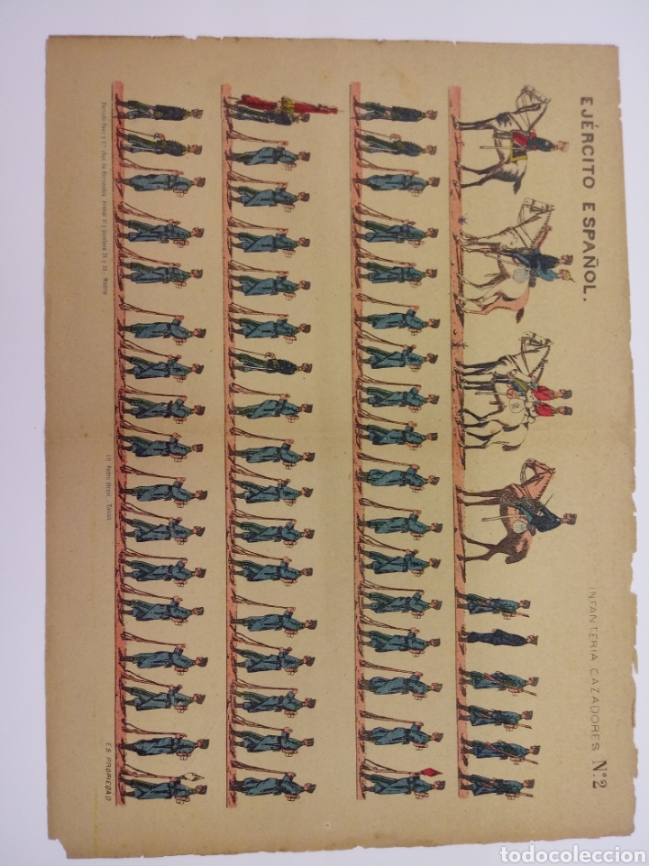 Coleccionismo recortables: RECORTABLE EJERCITO ESPA&Ntilde;OL - Foto 1