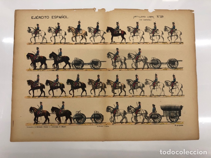 Coleccionismo recortables: RECORTABLE EJERCITO ESPA&Ntilde;OL - Foto 1