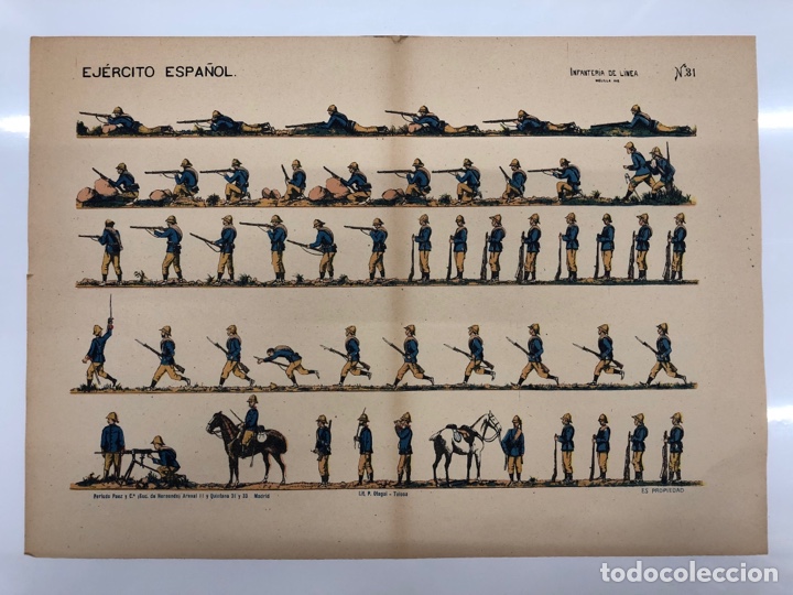 Coleccionismo recortables: RECORTABLE EJERCITO ESPA&Ntilde;OL - Foto 1