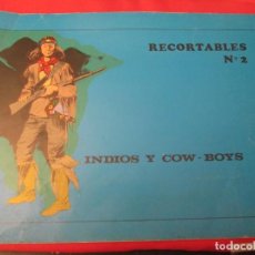 Coleccionismo Recortables: INDIOS Y COWBOYS RECORTABLES SOL AÑOS 70. Lote 286250933