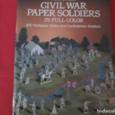 Coleccionismo Recortables: CIVIL WAR PAPER SOLDIERS
