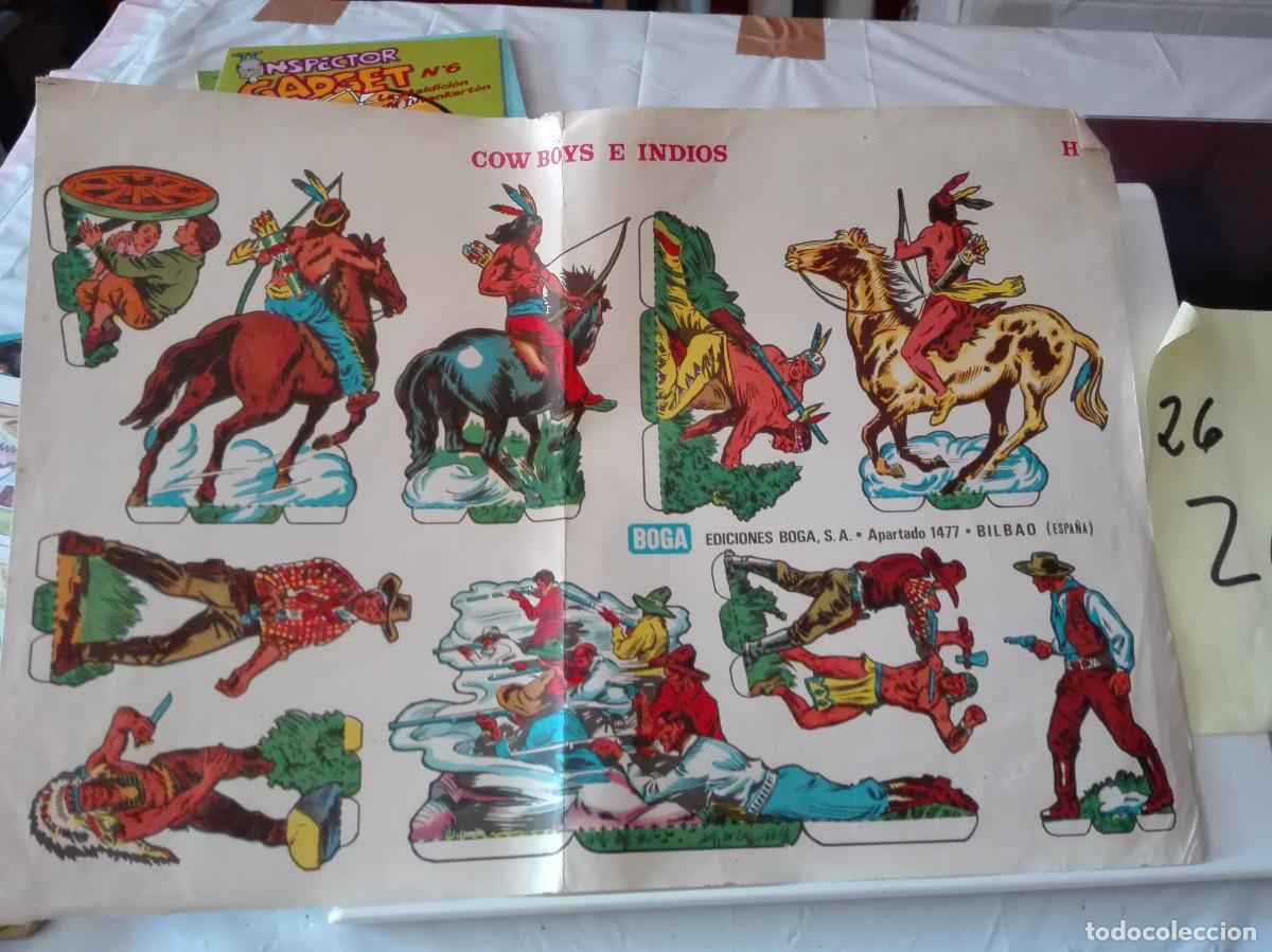 Coleccionismo recortables: COWBOYS E INDIOS BOGA - Foto 1