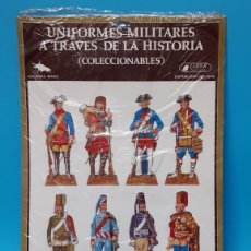 Coleccionismo Recortables: RECORTABLES UNIFORMES MILITARES A TRAVES DE LA HISTORIA. SERIE A-1. CLIPER PLAZA & JANES. PRECINTAD