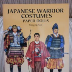 Coleccionismo Recortables: RECORTABLES : JAPANESE WARRIOR COSTUMES