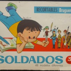 Coleccionismo Recortables: BRUGUERA RECORTABLES SOLDADOS Nº3 SERIE B CUADERNO DE LÁMINAS
